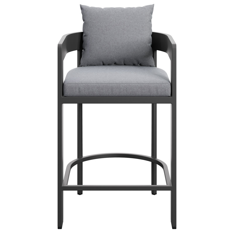 Tabouret de comptoir Tahoe, 26.5", Gris