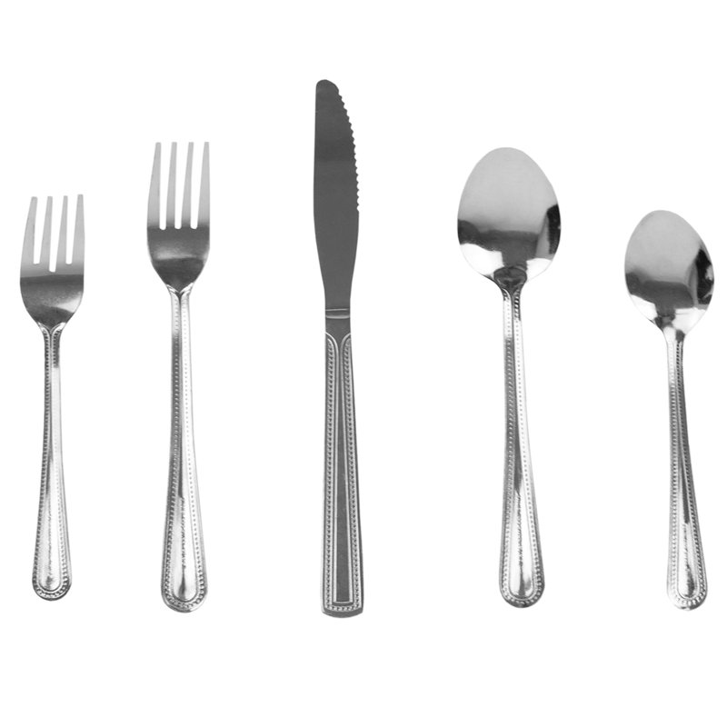 Ensemble de couverts 20 pièces, service pour 5 