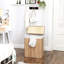 Wood Laundry Hamper with Handles