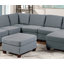 Chaise sans accoudoirs en tissu 1pc-1675999970