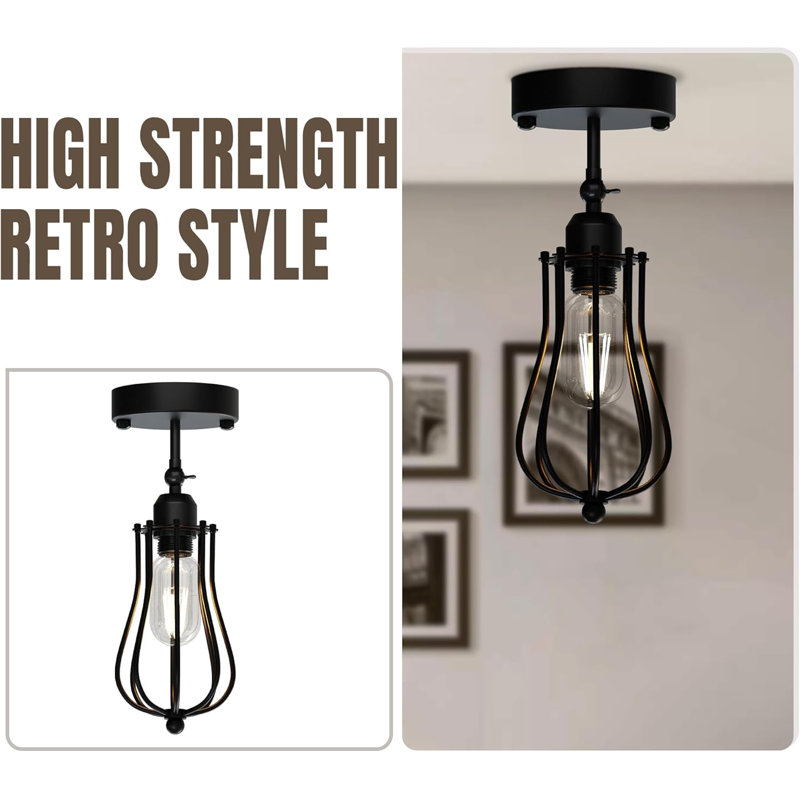Bomar Adjustable Arm Sconce with Cage Shade – Vintage Traditional Wall Light for Living Rooms, Bedrooms, and Hallways., No