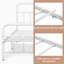 Lit plateforme classique en fer avec tête de lit et pied de lit-901025119-848028357