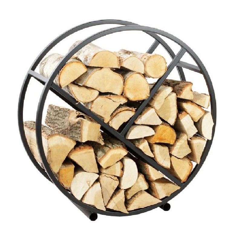 Pellston 81cm W Steel Log Rack