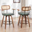 Swivel Upholstered Counter Stool