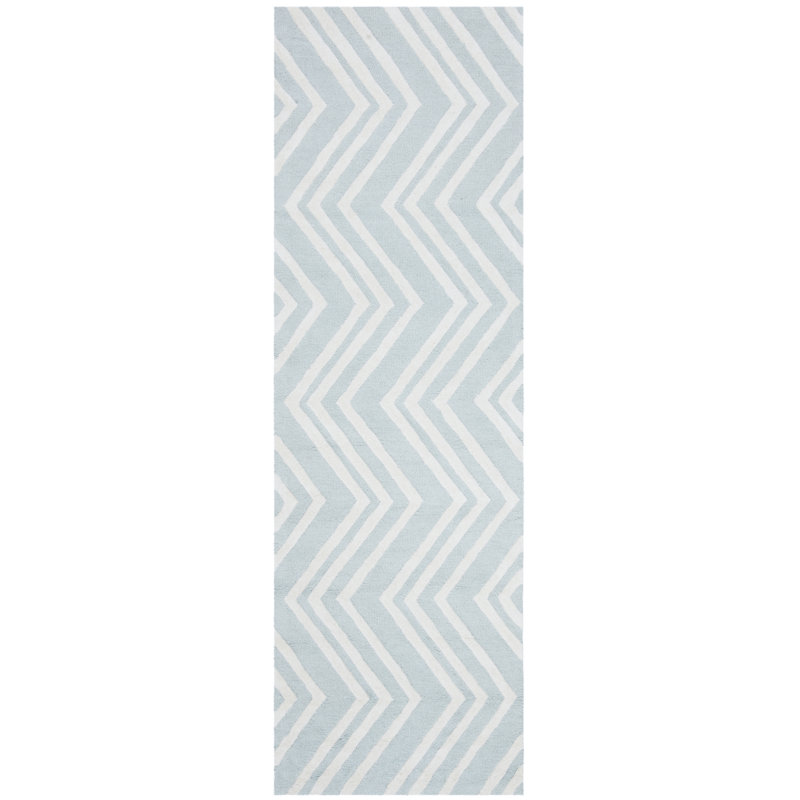 Krystyna Hand Tufted Wool Rug, Runner 2'6" x 8'