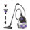 Aspirateur traîneau, aspirateur traîneau sans sac amélioré de 1 600 W, rembobinage automatique du cordon, filtre HEPA H13, grande capacité de 4 pintes, 5 outils pour planchers durs, tapis, animal de compagnie, revêtement, voiture