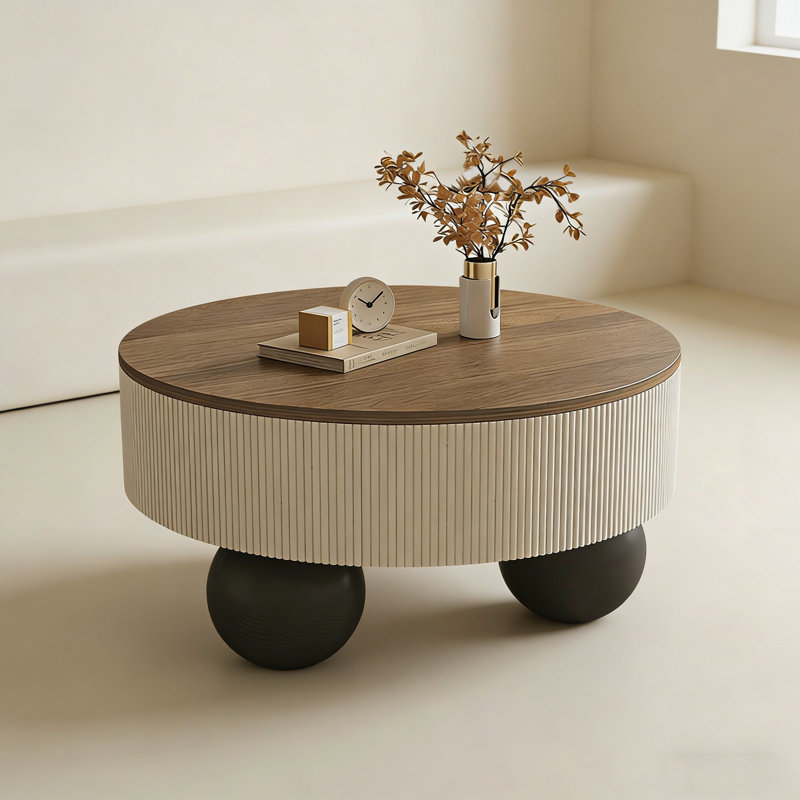 Allister, Noir / blanc, H 16,14 po x L 27,55 po x l 27,55 po