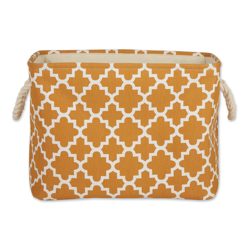 Panier en treillis, H 15 po x l 12 po x P 17,5 po, Épice citrouille