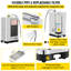 VEVOR Water Ionizer Machine, 7 Water Settings, Alkaline Acid Home Filtration System