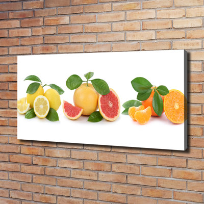 Citrus Fruits - Wrapped Canvas Print