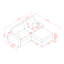 Canapé modulaire à 2 places modulaire, canapé en nuage en L, gris, rangement caché, peu encombrant, bricolage à assembler, tissu, soutien, installation rapide pour les bureaux à domicile