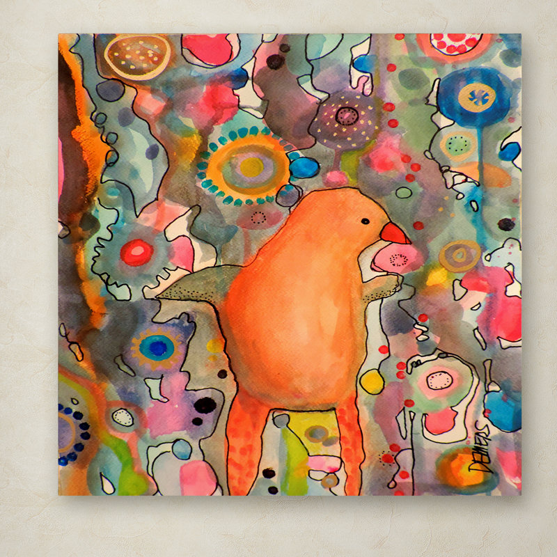 Sylvie Demers Primerose Abstract Canvas Wall Art