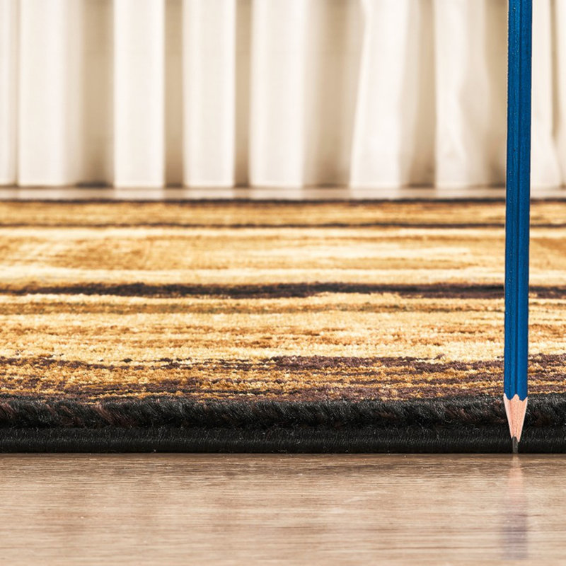 Tapis contemporain d'intérieur, Rectangle 5 pi 3 po x 7 pi 3 po