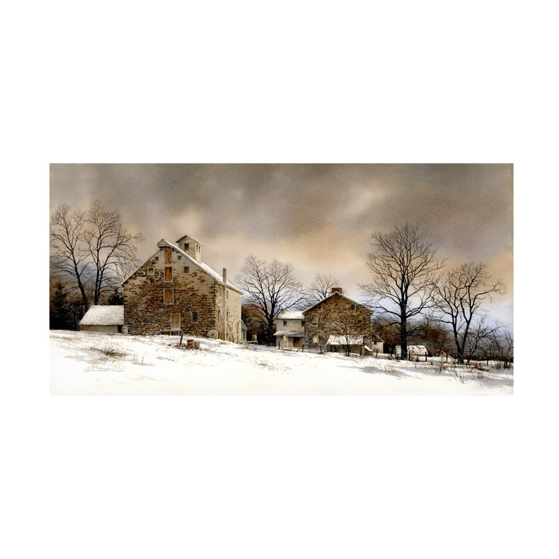Art sur toile Ray Hendershot, H 10 po x l 19 po