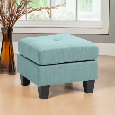 Geathers Fabric Ottoman