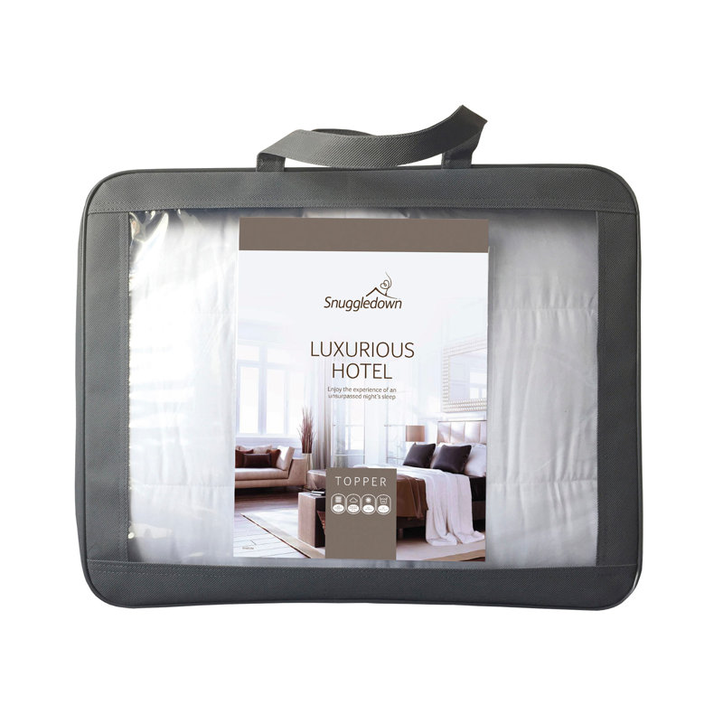 Luxurious Hotel 3cm Mattress Topper, Double (4'6)