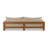 Nathanson 106'' Wide Straight Teak Patio Sofa with Cushions