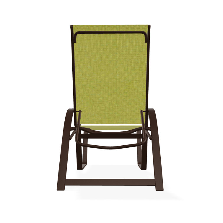 Holna Outdoor Rust-Resistant Metal Chaise Lounge