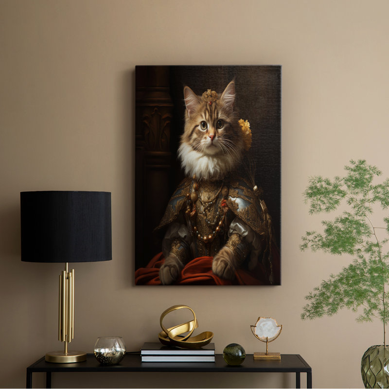 ANIMALS Series CLVI  -Premium Gallery Wrapped Canvas -Ready to Hang, 18" H x 12" W
