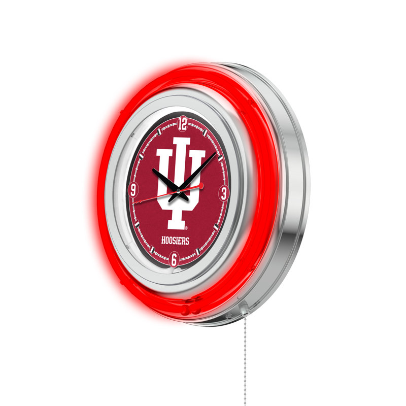 Horloge murale 15 po NCAA, Indiana