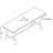 Midtown Solid Wood Breakroom Table-28638532-28451718