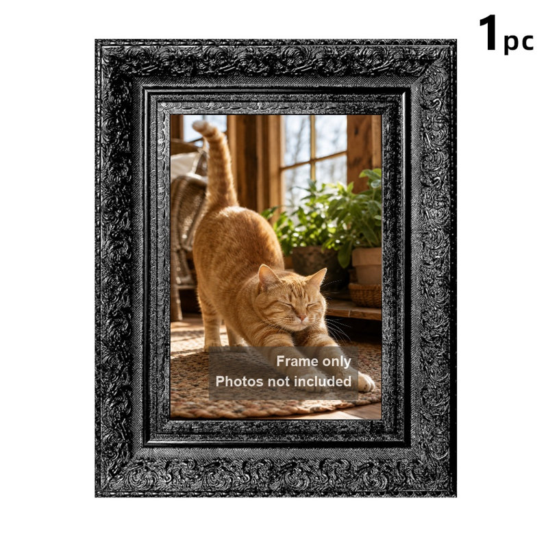Cadre photo noir 1PC 11 "x 14" noir avec changement de photo facile, Black, 1, 11" W x 14" H