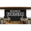 Adhésif décoratif «Business Core Values» - art mural de bureau avec des icônes, décor de lieu de travail de motivation, cadeau d'entrepreneur 585DLU-313843199-313843191