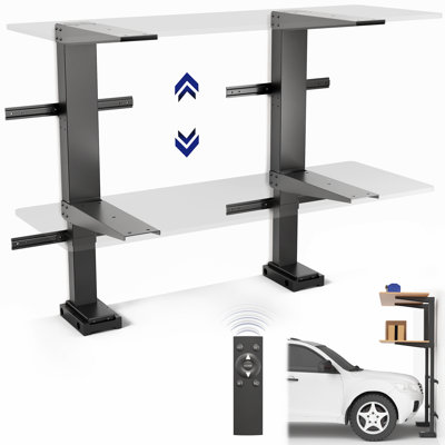 Support de rangement électrique réglable en hauteur pour garage et établi VIVO