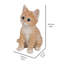 Figurine de chaton assis