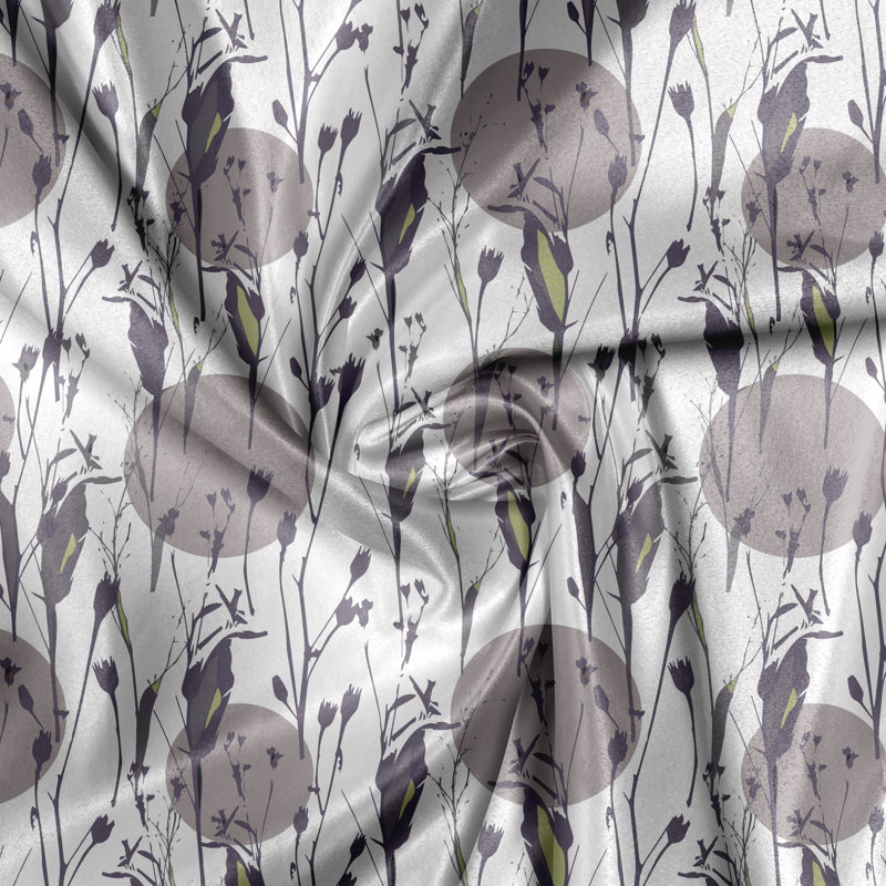 Semi Sheer Curtain Pair