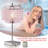 Deyontae Crystal Touch Table Lamp with USB C+A Ports, 3 Way Dimmable Lamp with Crystal Shade-2033137602-2024221948