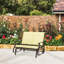 Banc de jardin extérieur en acier-115852016-115848267