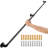 VEVOR Pipe Stair Handrail in Black Color-104430526