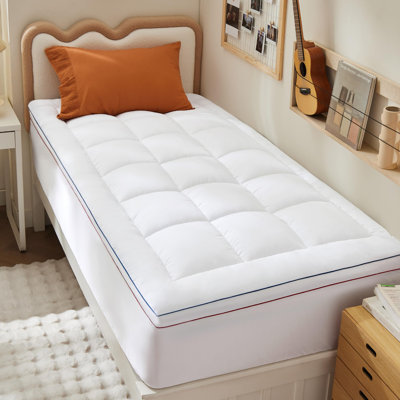 Bedsure Mattress Topper - Pillow Top Mattress Pad Cover With Deep Pocket Fits