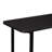 Celine 71" Console Table In Black (2Shelf)-124922111
