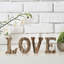 4 Piece Love Farmhouse Block Letters Wall Décor Set