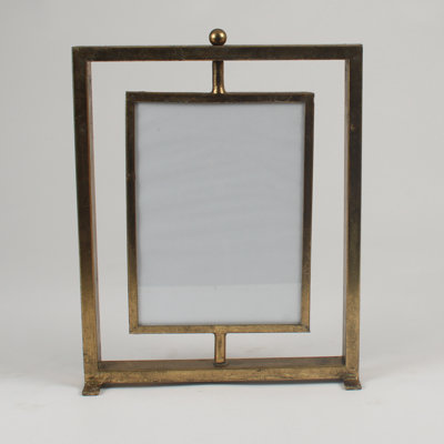 Dannon Gold Metal Picture Frame