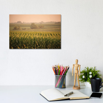 A Non-Irrigated Field Of Corn Near Bennet, Nebraska by Joel Sartore - Gallery-Wrapped Canvas Giclée on Canvas