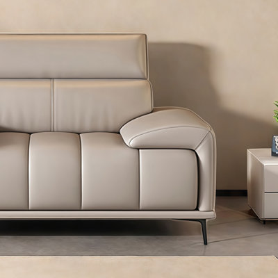 Light luxury modern straight-row sofa