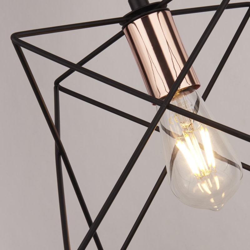 Lamprey 1 - Light Geometric Pendant