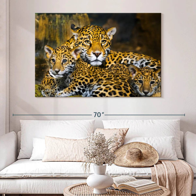 Bébé jaguar Brampt, H 34 po x l 51 po