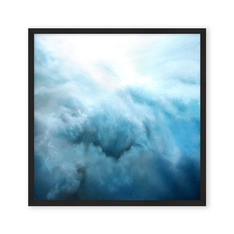 «Coastal Retreat Underwater Clouds IV» par Megan James, reproduction sur toile flottante, H 30 po x l 30 po x P 1,125 po