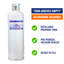 Bouteille de propane en acier vide de 100 lb avec valve POL et collier Flame King