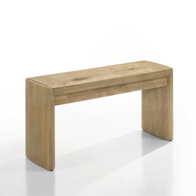 Wooden Oak Finish 50.5"W Dining Bench