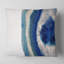 Macro de pierre d'agate bleue - coussin imprimé abstrait-29961842-29963631