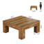 Table basse carrée rustique Farmhouse-1910178400