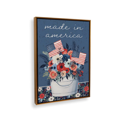 «Patriotic Made in America» par Nicole DeCamp, reproduction d'art
