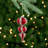 5.5'' Striped Glass Finial Ornament