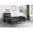 Brayden 86.5" Dark Gray Fabric Sectional Sofa Chaise