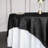 90"X90" Black Accordion Crinkle Taffeta Table Overlay - Perfect For Wedding Ceremonies, Party, Event, Banquet, And Decoration - Excellence Of Class And Vibrancy - Imperial Luster